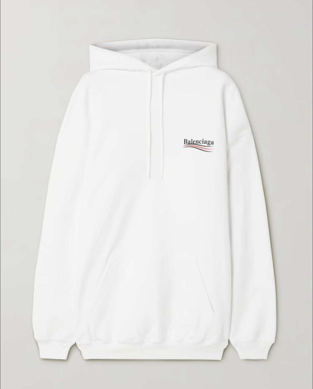 BALENCIAGA - Felpa Political Logo