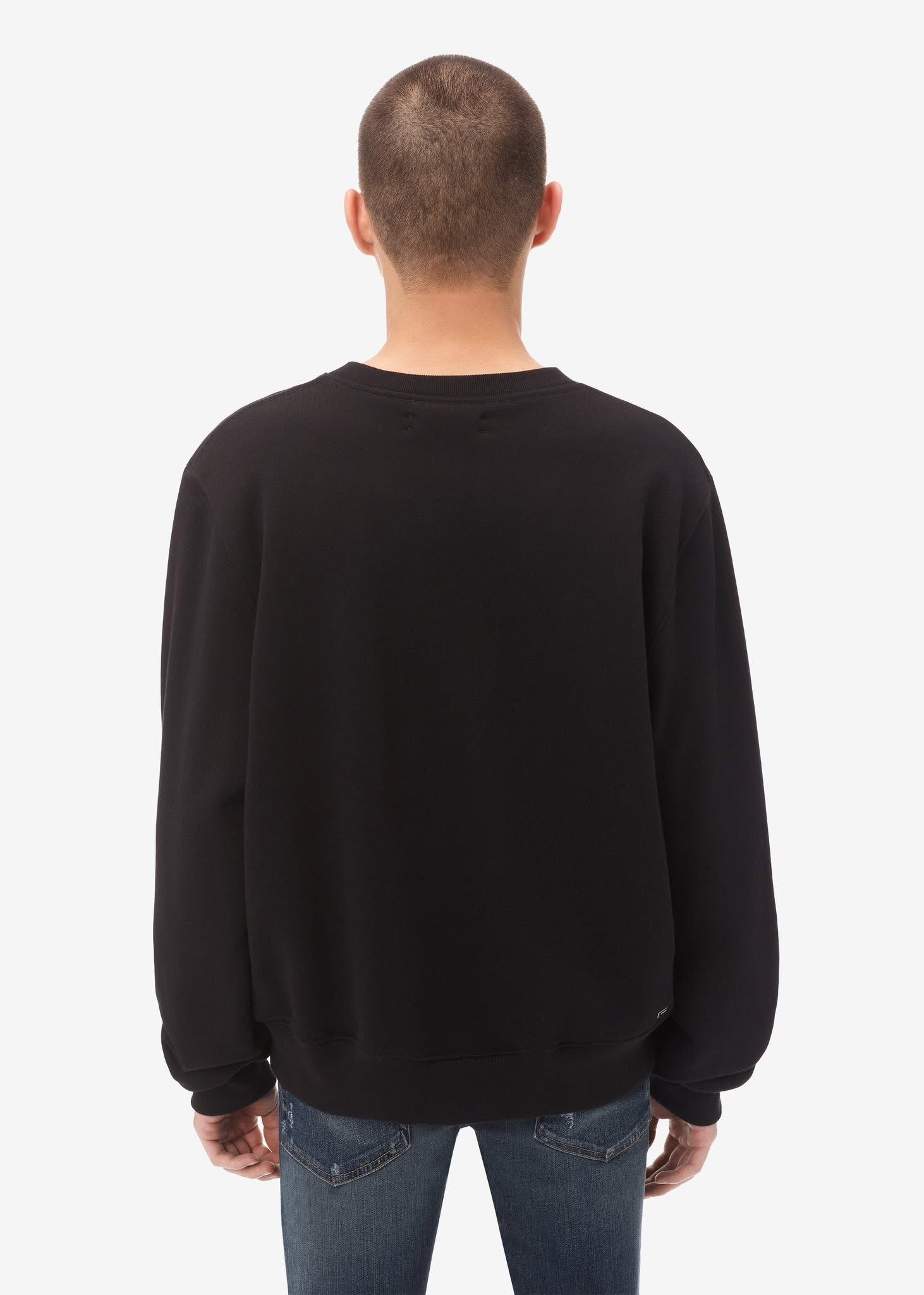 AMIRI – Felpa Girocollo Logo Black Vintage