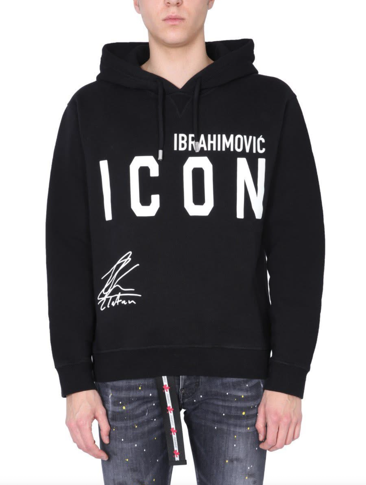 DSQUARED2 X IBRA - Felpa con cappuccio