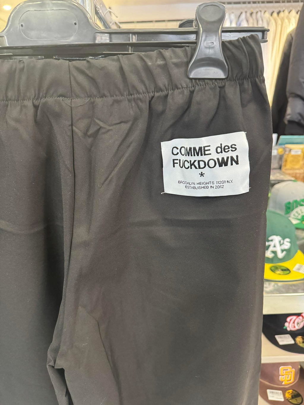 COMME DES FUCKDOWN – Pantalone Cargo in Nylon con Tasconi