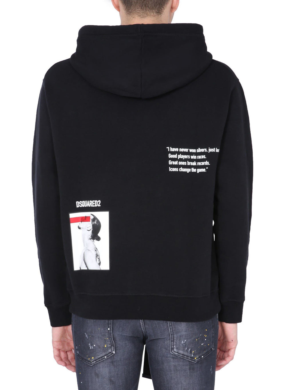 DSQUARED2 X IBRA - Felpa con cappuccio