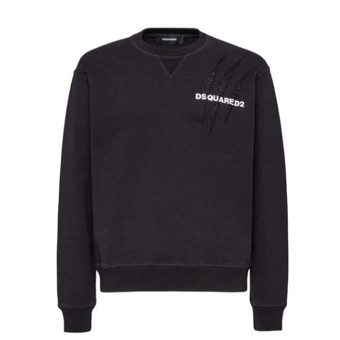 DSQUARED2 - Felpa Printed Scratch