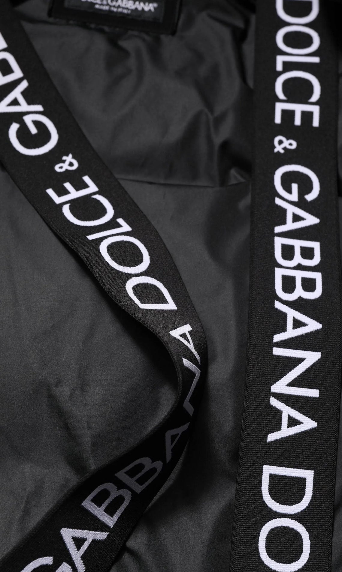 DOLCE&GABBANA - Giacca Trapuntata Placca Logo