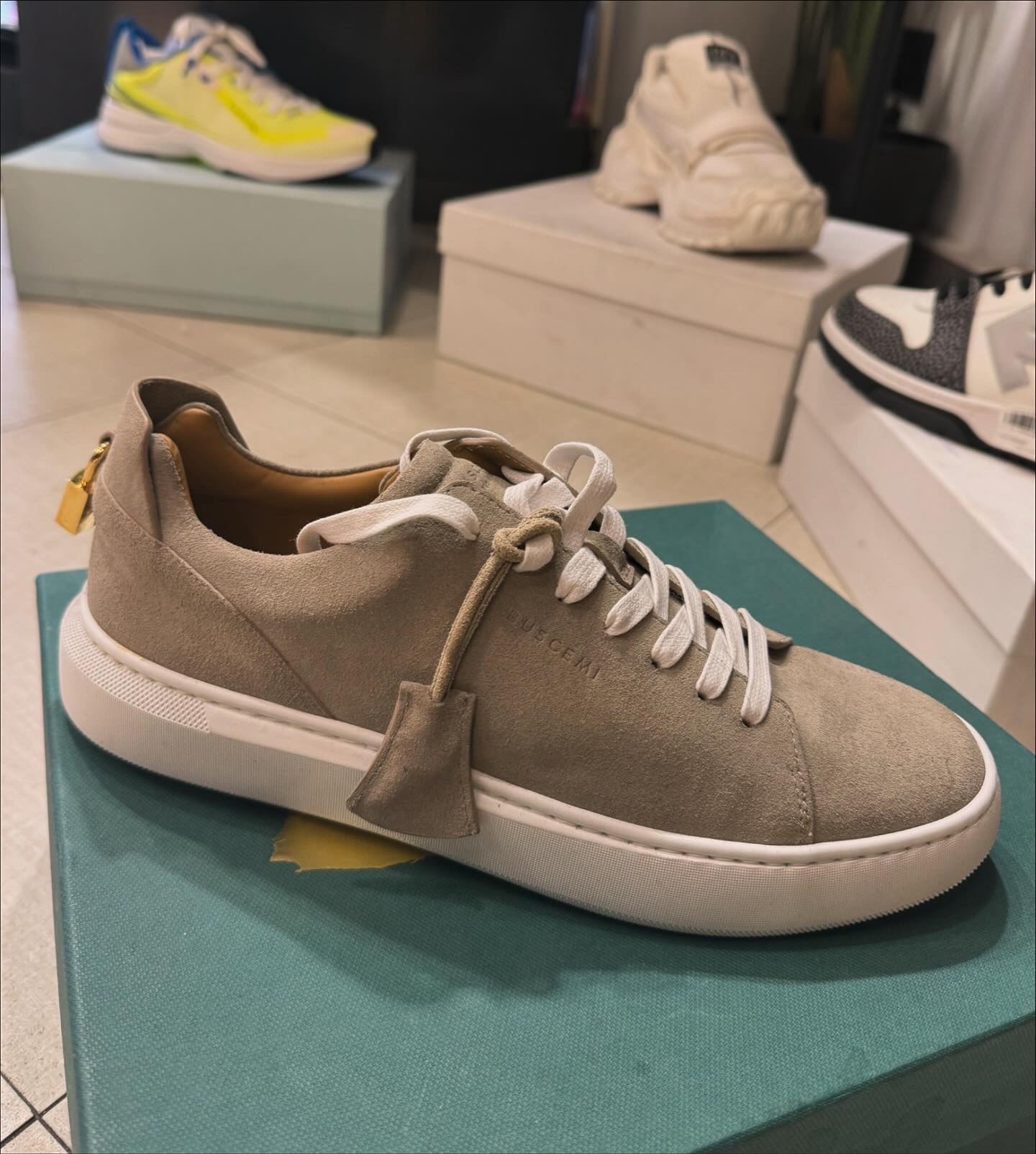 Buscemi Low-Top con Lucchetto – Uomo