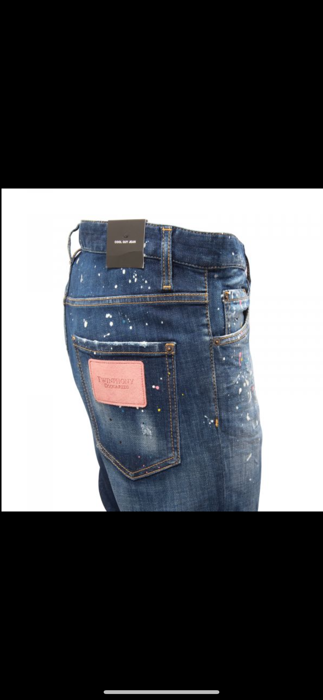 JEANS UOMO DSQUARED2 COOL GUY MAN TROUSERS